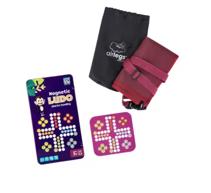 Kid’s Cot & Magnetic Ludo Travel Bundle