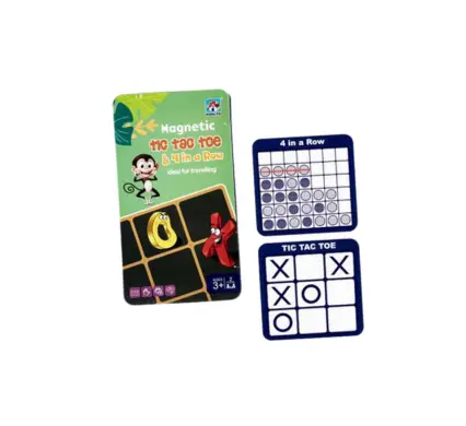 Magnetic Tic-Tac-Toe Travel Game