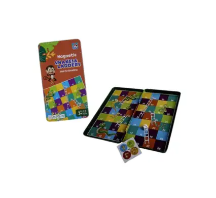 Magnetic Snakes & Ladders Travel Game