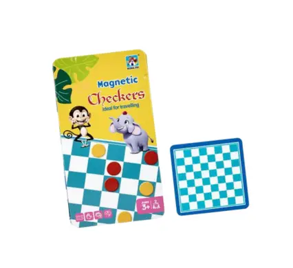 Magnetic Checkers Game